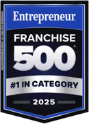 2025_Entreprenuer Franchise 500 - Ranked #1 in Category